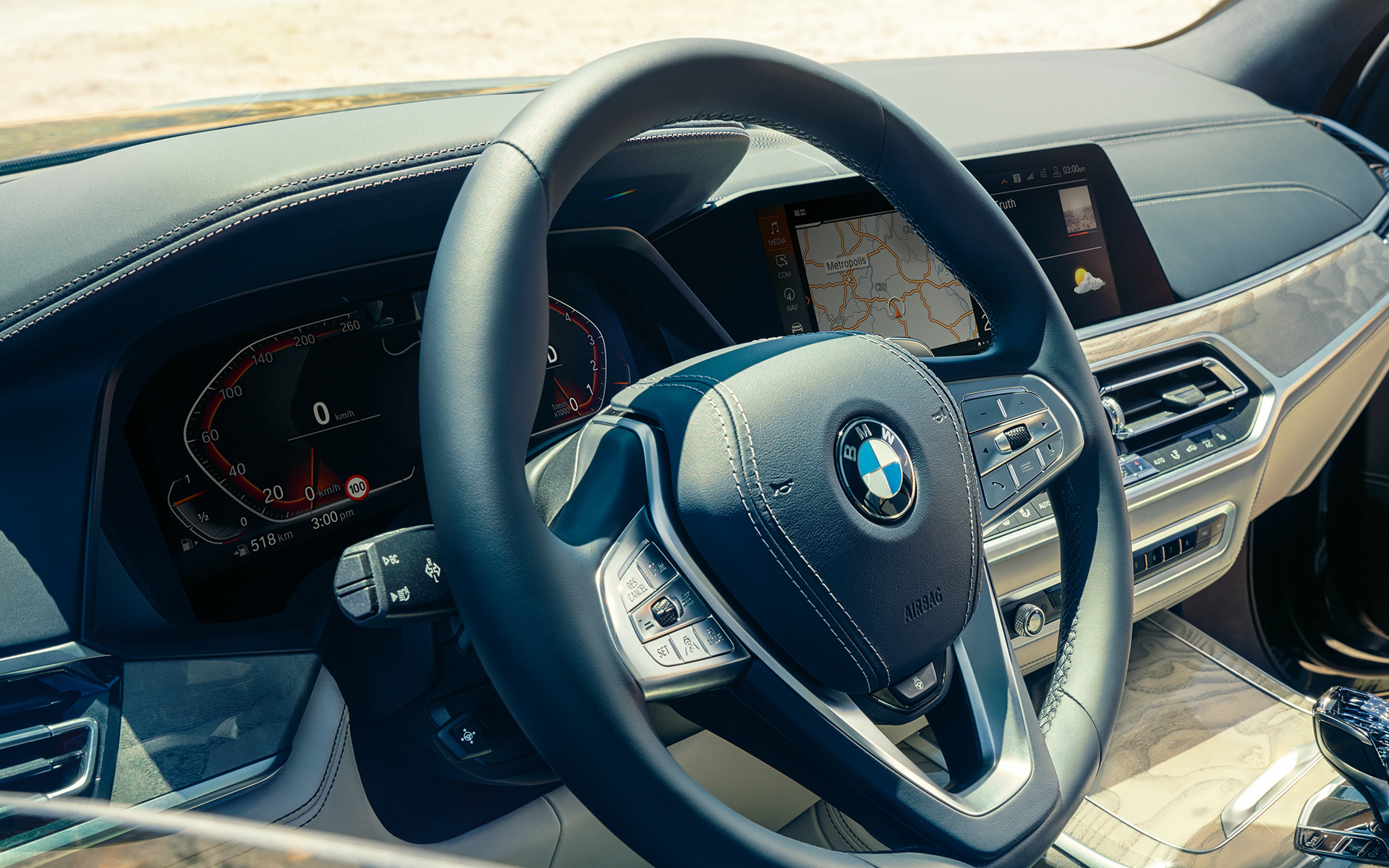 Cockpit BMW X7 G07 2019 Interieur 